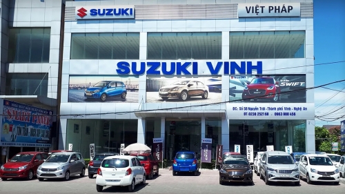 Nghệ An: Đại lý Suzuki Việt Pháp